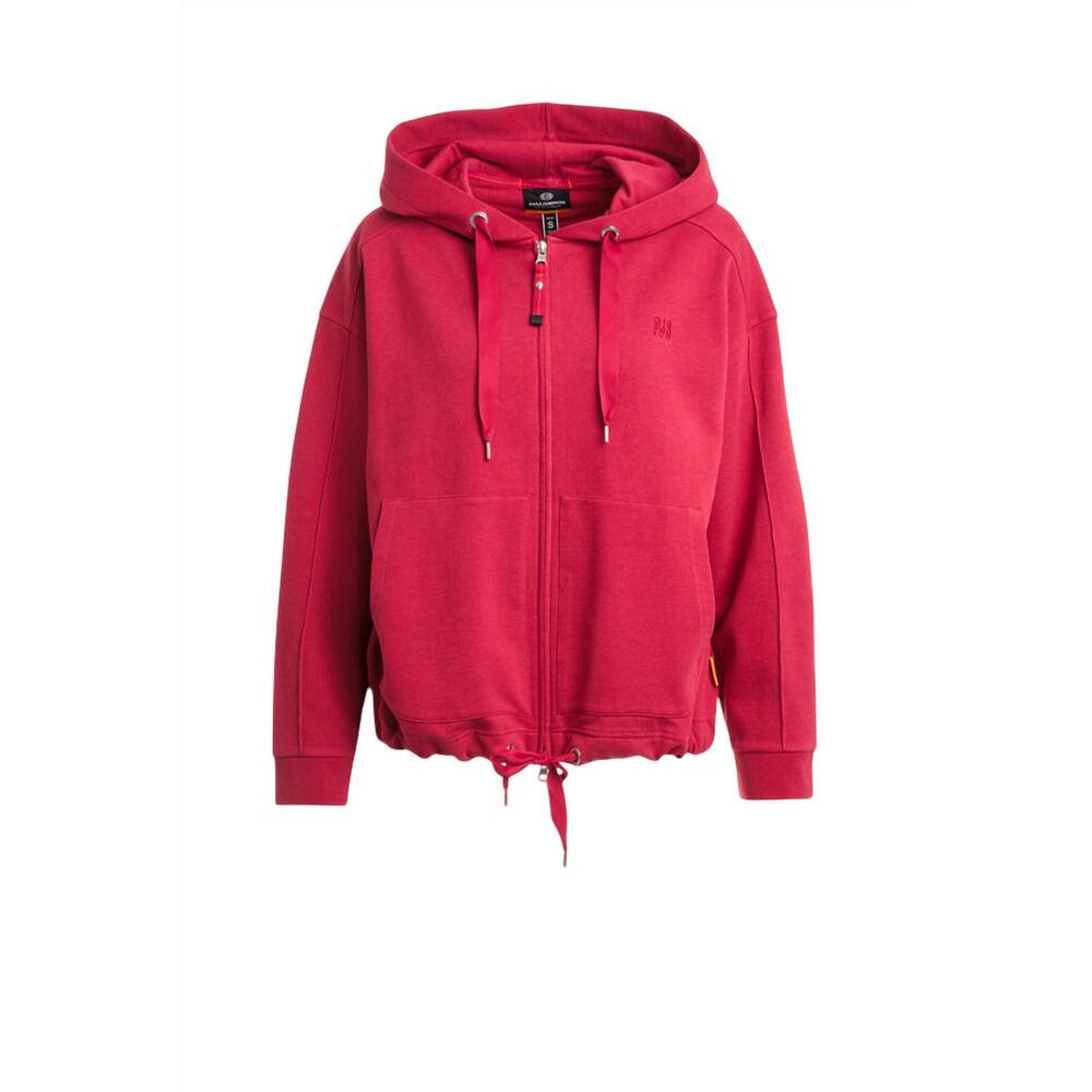 NEW PARAJUMPERS women's may hoodie in cerise